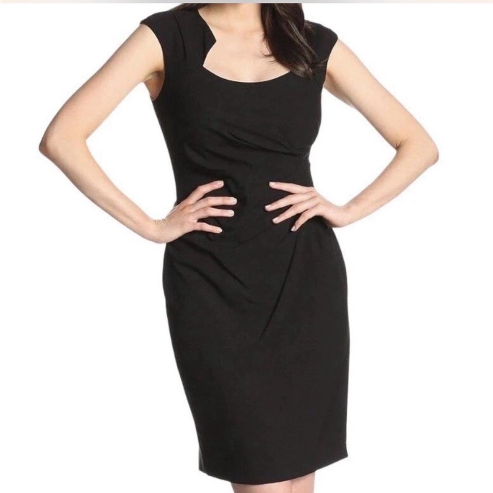 Calvin Klein Classic Black Midi Dress